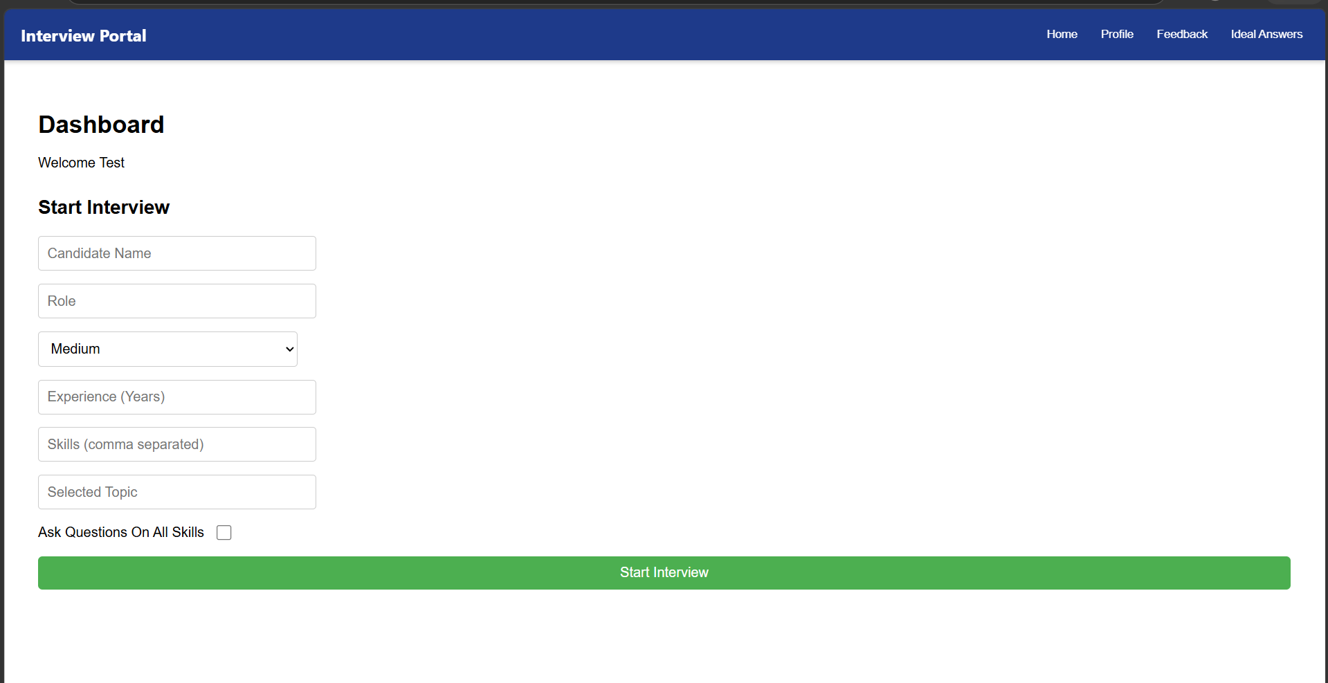 AI Interview Platform